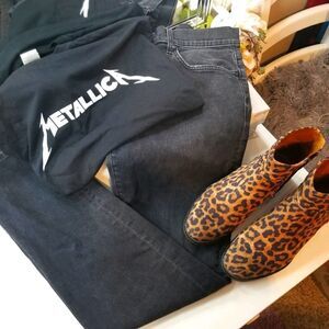 Joe's Jeans Black The Brixton Straight + Narrow in Bowie